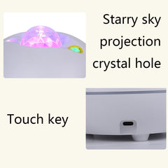 SC526 LED Sternenhimmel-Fernbedienung, Wassermuster-Projektionslampe, Graffiti-Smart-Sternenhimmel-Licht, kabelloses Nachtlicht