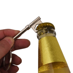 15 Stück Schlüsselanhänger-Bierflaschenöffner in Schlüsselform, Key Shape