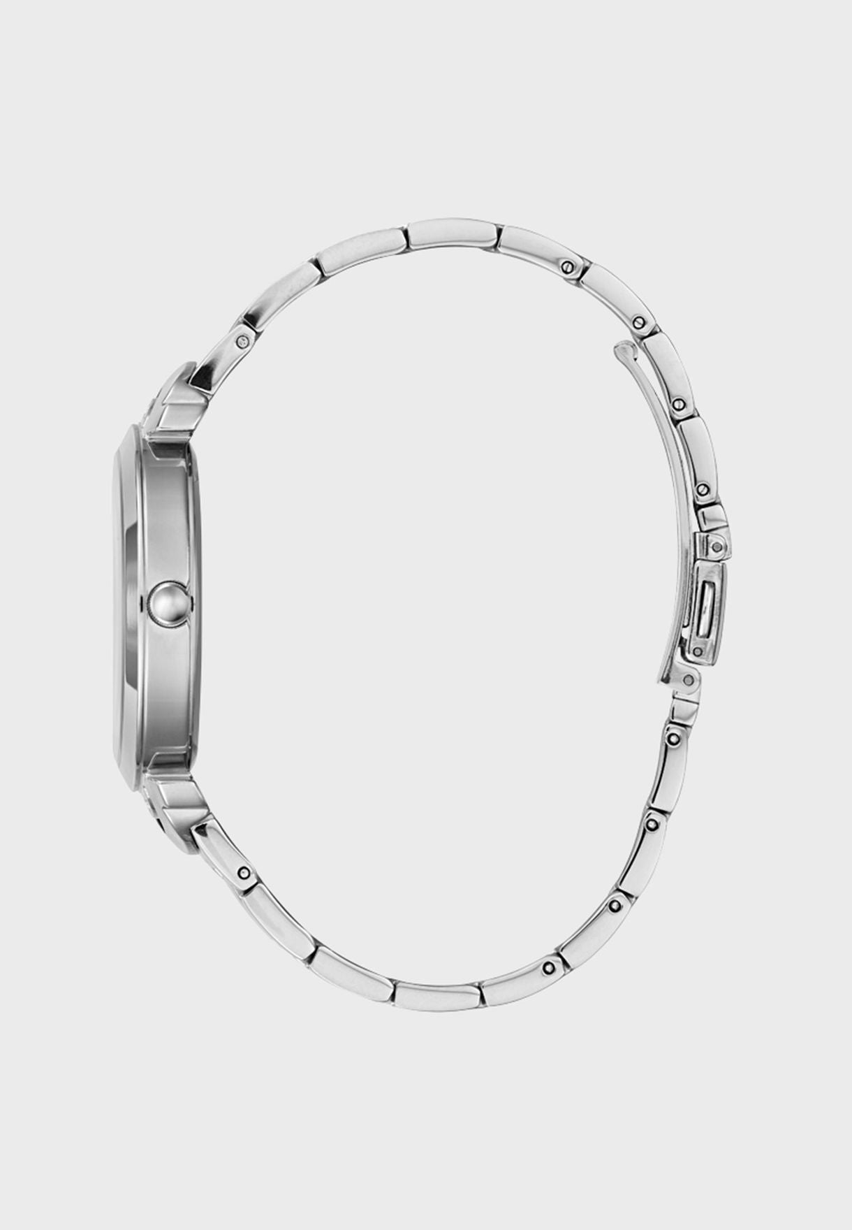 Guess Damenuhr - Opal - W1090L1 Farbe Gehäuse: silber Damenuhren - Schweizer Quarzwerk - Gehäuse Material: Edelstahl Uhren - Kostenloser Versand
