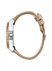 Guess Damenuhr - Time To Give - W0023L7 Armbandmaterial: Leder Uhren - Schweizer Quarzwerk - Armbandfarbe: braun/beige Damenuhr - Kostenloser Versand