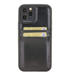 iPhone 12 Pro Max Bouletta Flex Cover Back Leder mit Kartenfach - Geschenkidee