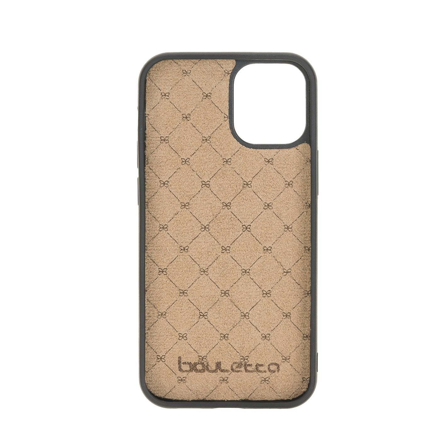 Apple iPhone 12 Mini Bouletta Flexibel Leder Case mit Kartenfach - Tan Schneller Versand Geschenkidee Weihnachten iPhone Handyhülle