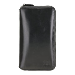 iPhone 12 Mini Pouch Magnetische Case mit RFID - Rustic Black