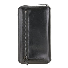 iPhone 12 Mini Pouch Magnetische Case mit RFID - Rustic Black