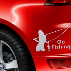 Beauty go fishing styling Silber. Es verleiht Ihrem Fahrzeug einen stilvollen Look. Kostenloser Versand.