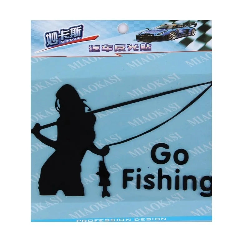 Beauty go fishing styling Schwarz. Es verleiht Ihrem Fahrzeug einen stilvollen Look. Kostenloser Versand.