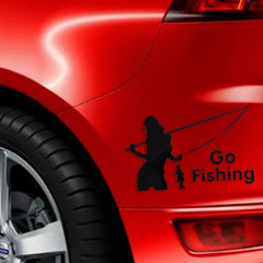 Beauty go fishing styling Schwarz. Es verleiht Ihrem Fahrzeug einen stilvollen Look. Kostenloser Versand.