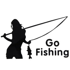 Beauty go fishing styling Schwarz. Es verleiht Ihrem Fahrzeug einen stilvollen Look. Kostenloser Versand.