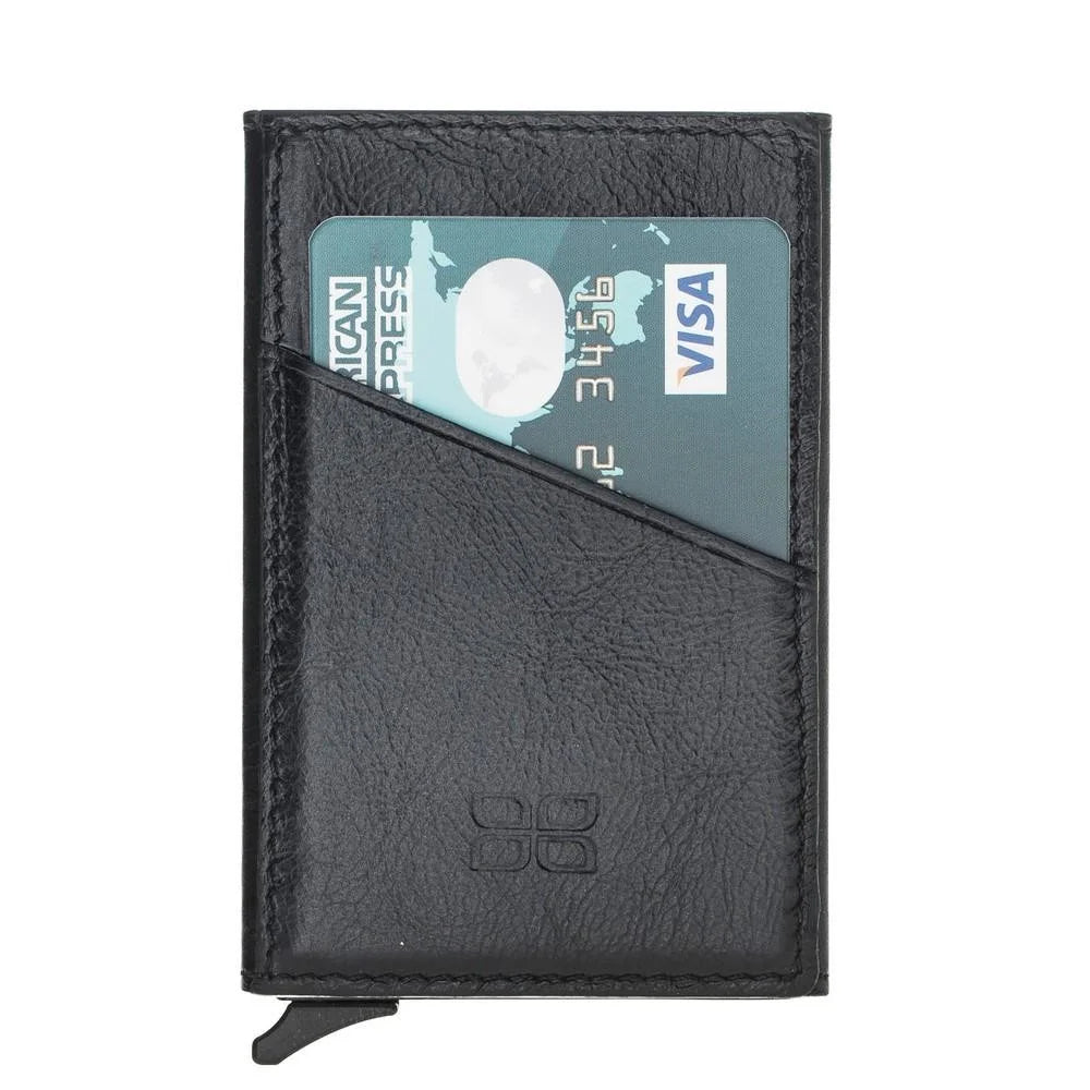 Bei MyGeschenk erwartet Sie Bouletta Leather Mini Credit Card Wallet mit Card Extraction Mechanism in der Schwarz Variante zu attraktiven Preisen. Geschenken Sie sich!