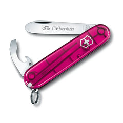 Mit seiner abgerundeten Spitze ist das My First Victorinox Taschenmesser ein sicheres Werkzeug für Kinder. Bei MyGeschenk zu attraktiven Preisen und versandkostenfrei.