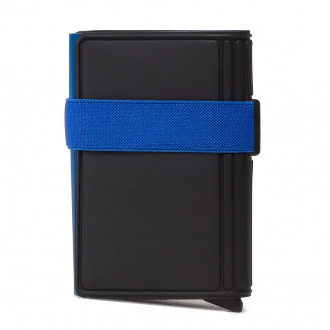 Secrid Bandwallet Tpu Black-cobalt (Mit Gravur) - Geschenkidee, Geburtstag Geschenkidee, Weihnachten Geschenkidee, Geschenk für Männer. Kostenloser Versand. Güngstig Preis