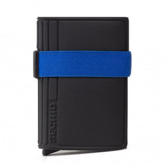 Secrid Bandwallet Tpu Black-cobalt (Mit Gravur) - Geschenkidee, Geburtstag Geschenkidee, Weihnachten Geschenkidee, Geschenk für Männer. Kostenloser Versand. Güngstig Preis