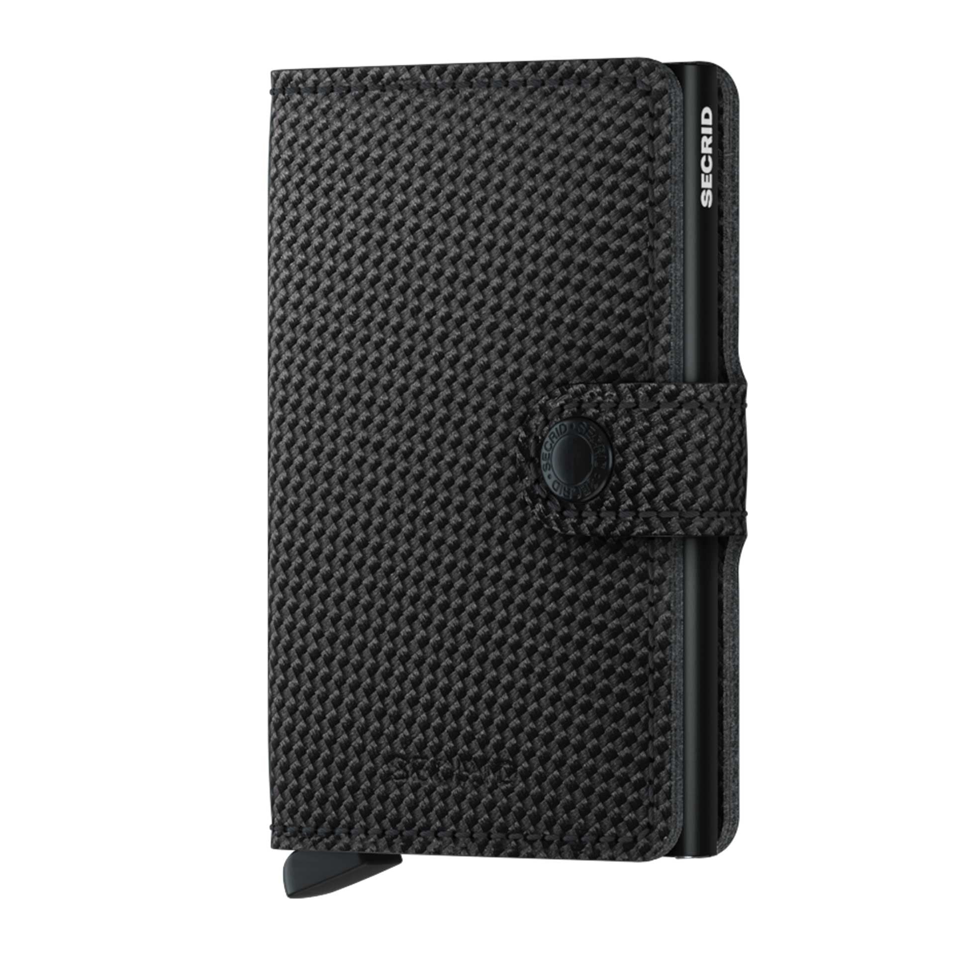 Secrid Carbon Miniwallet Schwarz ( Mit Gravur)-Geschenkidee Geburtstag Geschenkidee, Weihnachten Geschenkidee, Geschenk für Männer. Gravur.Versandkostenfrei.