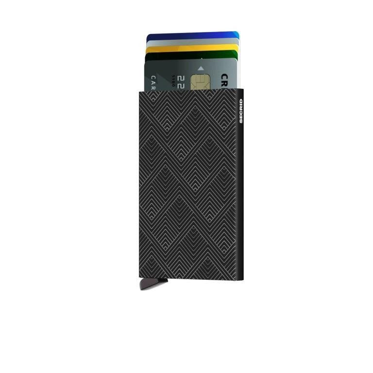 Secrid Cardprotector Laser Structure Black (Mit Gravur) - Geschenkidee - Geburtstag Geschenkidee, Geschenkidee, Weihnachten Geschenkidee,Mutterstag Geschenkidee Mutterstag Geschenkidee