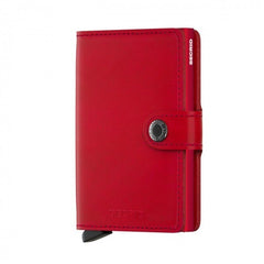 Secrid Miniwallet Original, Red-red (Mit Gravur) - Geschenkidee - Geburtstag Geschenkidee, Geschenkidee, Weihnachten Geschenkidee,Mutterstag Geschenkidee