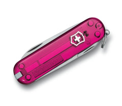 Das Victorinox Classic Pink Transparent Taschenmesser glänzt mit seinem Pink-Schwarz-Mix. Bei MyGeschenk zu attraktiven Preisen und versandkostenfrei.