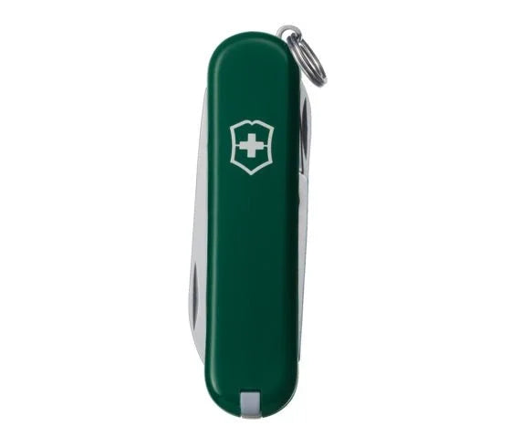 Victorinox Classic SD Serie ist mit ihrer Grün Farbe, der kostenlosen Gravuroption und der kostenlosen Lieferung bei MyGeschenk erhältlich.