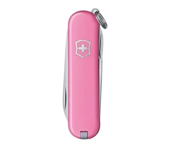 Victorinox Classic SD Serie ist mit ihrer Hellpink Farbe, der kostenlosen Gravuroption und der kostenlosen Lieferung bei MyGeschenk erhältlich.