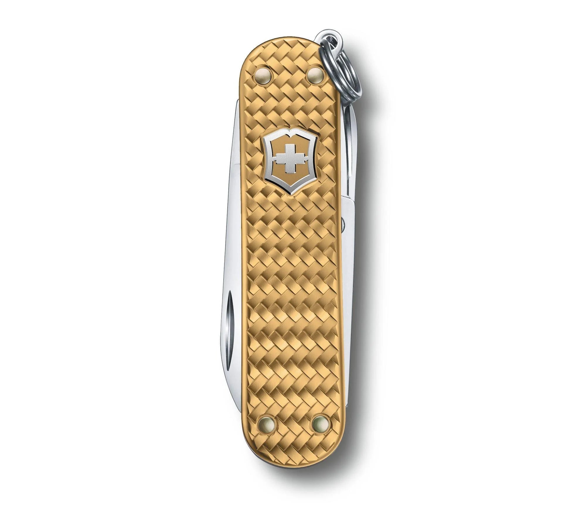 Victorinox Classic Taschenmesser Brass Gold Mit Gratis Gravur, Geschenk für Männer und Damen. Kostenloser Versand. Schweizer Taschenmesser von Victorinox!