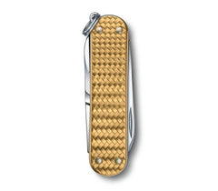 Victorinox Classic Taschenmesser Brass Gold Mit Gratis Gravur, Geschenk für Männer und Damen. Kostenloser Versand. Schweizer Taschenmesser von Victorinox!