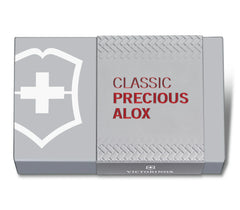 Victorinox Classic Taschenmesser Alox Series Iconic Red Mit Gratis Gravur, Geschenk für Männer und Damen. Kostenloser Versand. Schweizer Taschenmesser von Victorinox!