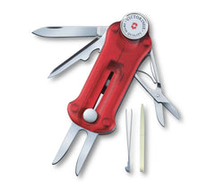 Victorinox GolfTool Taschenmesser ist mit seiner roten Farbe immer zu Ihren Diensten. 10 verschiedene Funktionen und ergonomisches Tragen. Kostenloser Versand.