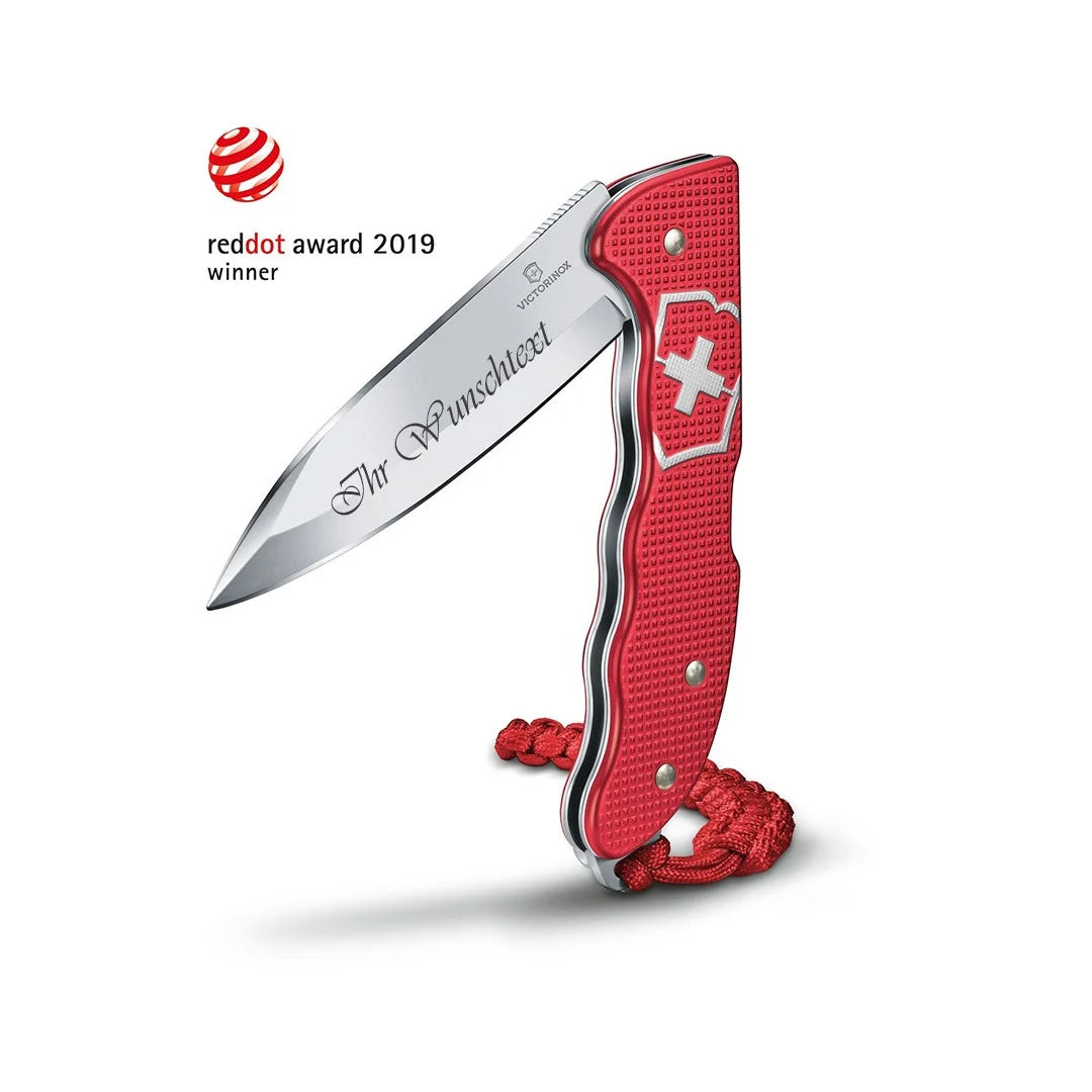 Das faltbare Jagdmesser Victorinox Hunter Pro Alox M Rot ist dank seiner leichten Struktur einfach zu tragen. Bei MyGeschenk zu attraktiven Preisen.