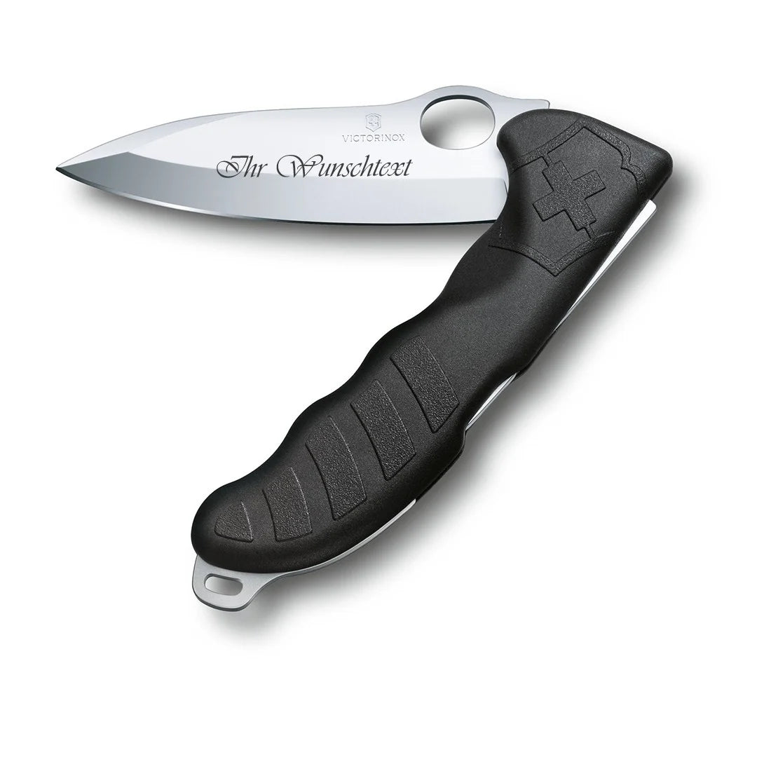 Das faltbare Jagdmesser Victorinox Hunter Pro lässt sich dank seiner Leichtbauweise bequem transportieren. Bei MyGeschenk mit attraktiven Preisen und Mitbringselmöglichkeiten.