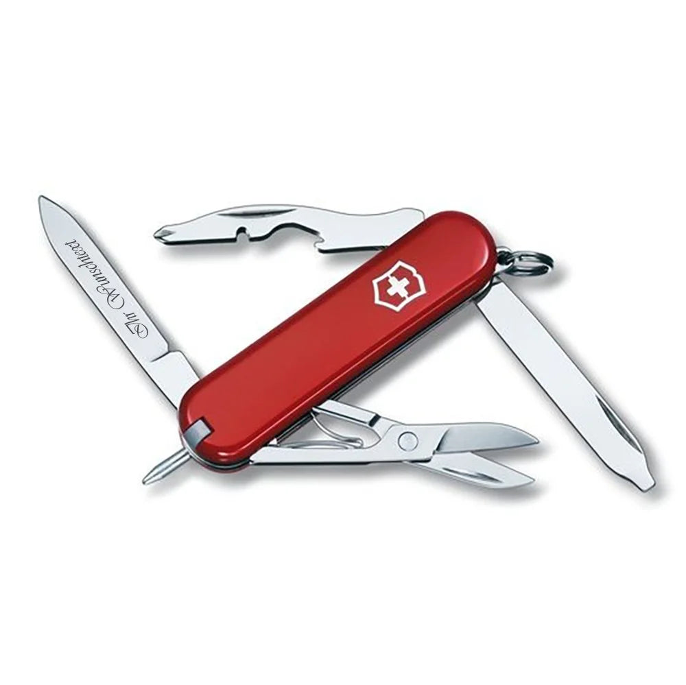 Victorinox Manager Taschenmesser ist mit 11 funktionalen Funktionen immer für Sie da. Es ist kostenlos auf MyGeschenk und mit Gravurmöglichkeit!