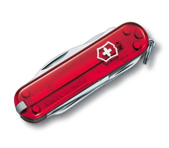 Das Victorinox Manager Taschenmesser ist Rot Farbe Transparent und mit 11 funktionalen Funktionen immer dabei. Kostenlos und mit Gravuroption auf MyGeschenk!