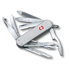 Victorinox MiniChamp Alox 58 mm Serie ist dank ihres geprägten Aluminiumgehäuses leicht. Es hat 14 Funktionen. Geschenk Victorinox Messer sind auf MyGeschenk.