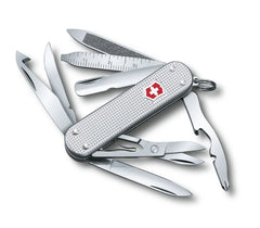 Victorinox MiniChamp Alox 58 mm Serie ist dank ihres geprägten Aluminiumgehäuses leicht. Es hat 14 Funktionen. Geschenk Victorinox Messer sind auf MyGeschenk.