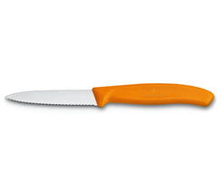 Schaffen Sie Wunder in der Küche mit diesem scharfen und ergonomischen Gemüsemesser. Auf MyGeschenk mit Orange Farboption. Kostenloser Lieferung!