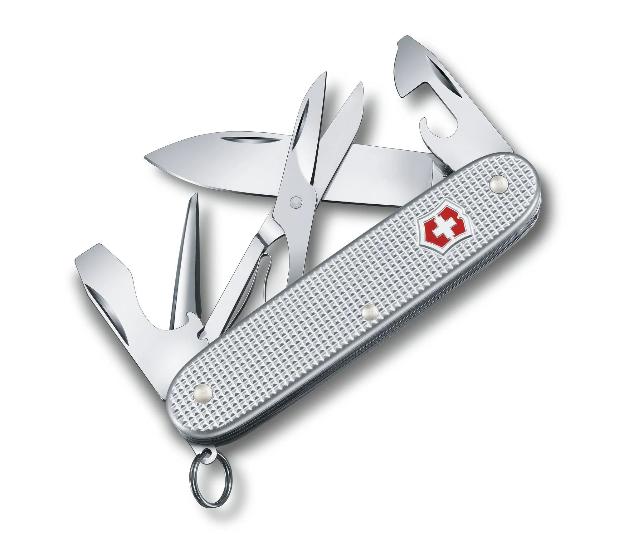 Das Victorinox Pioneer X Silver Taschenmesser ist eines der beliebtesten Messer. Es hat ein kompaktes und werkzeugloses Design. Bei MyGeschenk zu attraktiven Preisen.