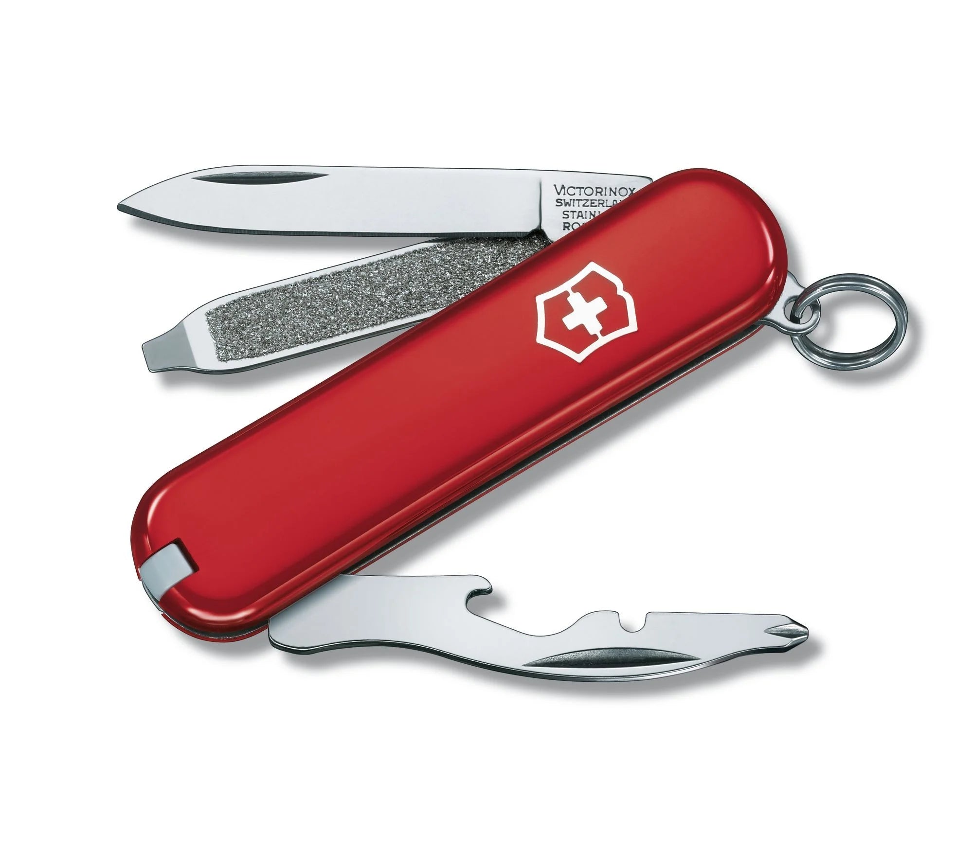 Das Victorinox Swiss Army Knife Rally Model 9 ist praktisch in seiner Funktion. Bei MyGeschenk zu attraktiven Preisen und Mitbringsel-Möglichkeiten