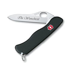 Victorinox Sentinel Clip M Taschenmesser gibt Ihnen mit seinem ergonomischen Griff und seiner schwarz Farbe ein besonderes Gefühl. Geschenk ist auf MyGeschenk.