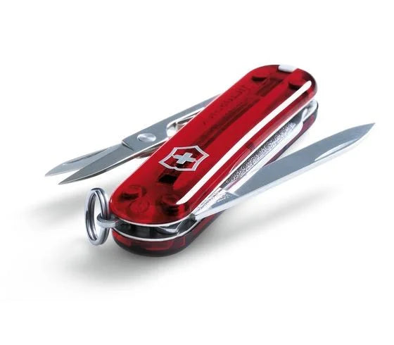 Victorinox Taschenmesser Signature Lite Transparent Tie Rod wird mit seinem Kunststoffkörper und 7 Funktionen für den täglichen Gebrauch empfohlen. Kostenloser Versand.