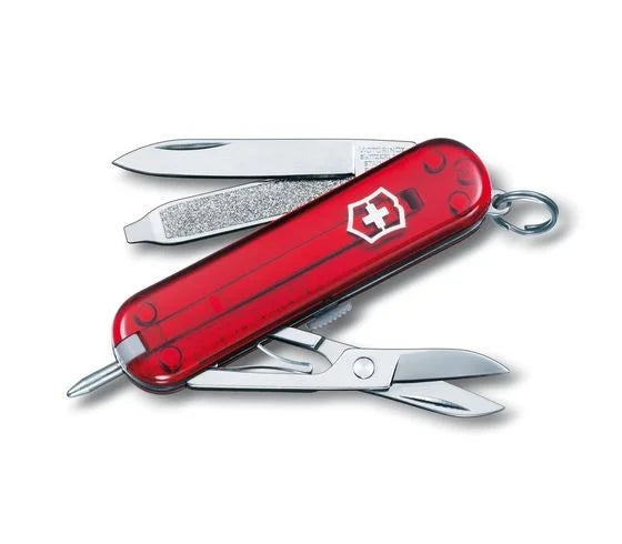 Victorinox Taschenmesser Signature Lite Transparent Tie Rod wird mit seinem Kunststoffkörper und 7 Funktionen für den täglichen Gebrauch empfohlen. Kostenloser Versand.