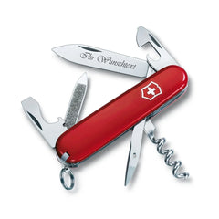 Victorinox Sportsman Swiss Army Knife (0.3802) hat 8 Werkzeuge und 12 Funktionen und ist ergonomisch in der Handhabung. Geschenke auf MyGeschenk.