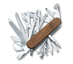 Victorinox Swiss Champ Wood Braun Taschenmesser mit Gravur