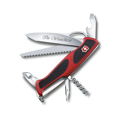 Taschenmesser aus der Ranger Grip 79-Serie von Victorinox ist mit seinem grossen Taschenmesser und der Sägefunktion die erste Wahl für Camper. Attraktive Preise auf MyGift!